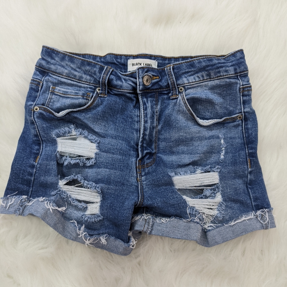 Black Label Jean Shorts